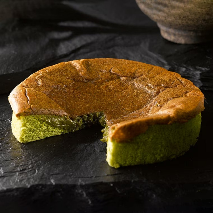 京都三源庵半熟蛋糕 抹茶（约15cm） 1 箱