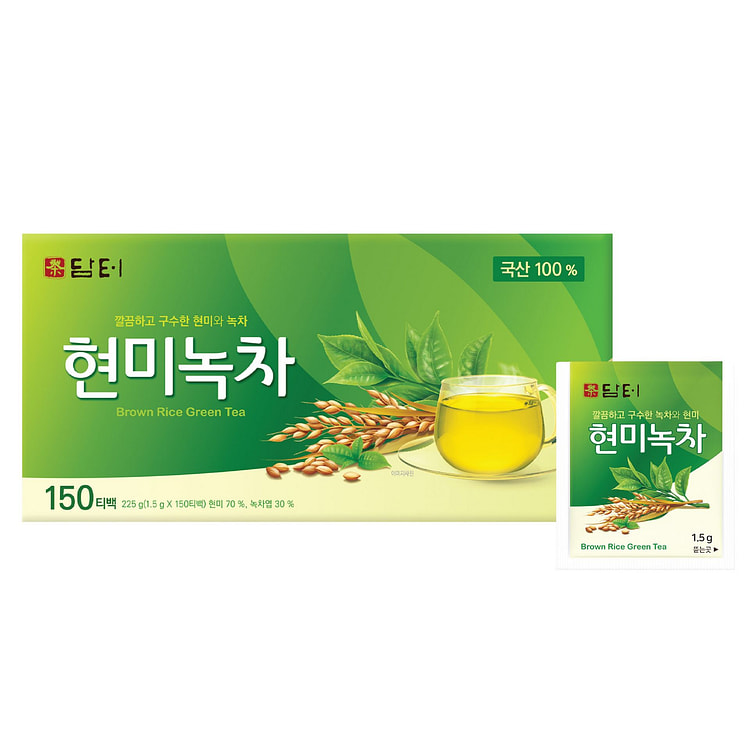 Damtuh 玄米绿茶茶包 150包 1.5 克