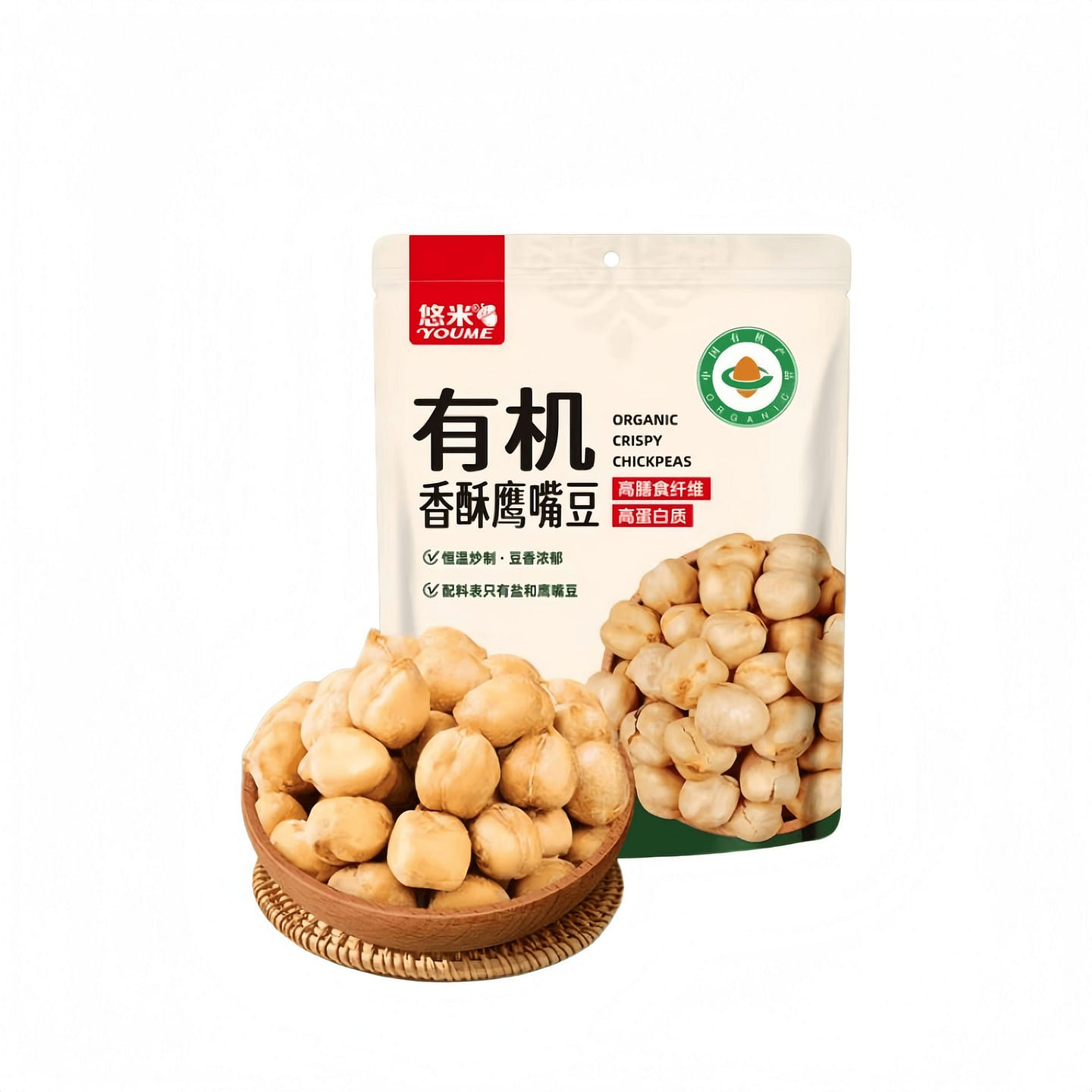 Crispy Chickpea Nuts 240g*1 Pack 240 g