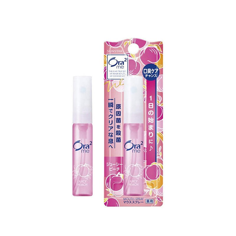 Ora2 Peach flavored breath freshener 6ml 1 each