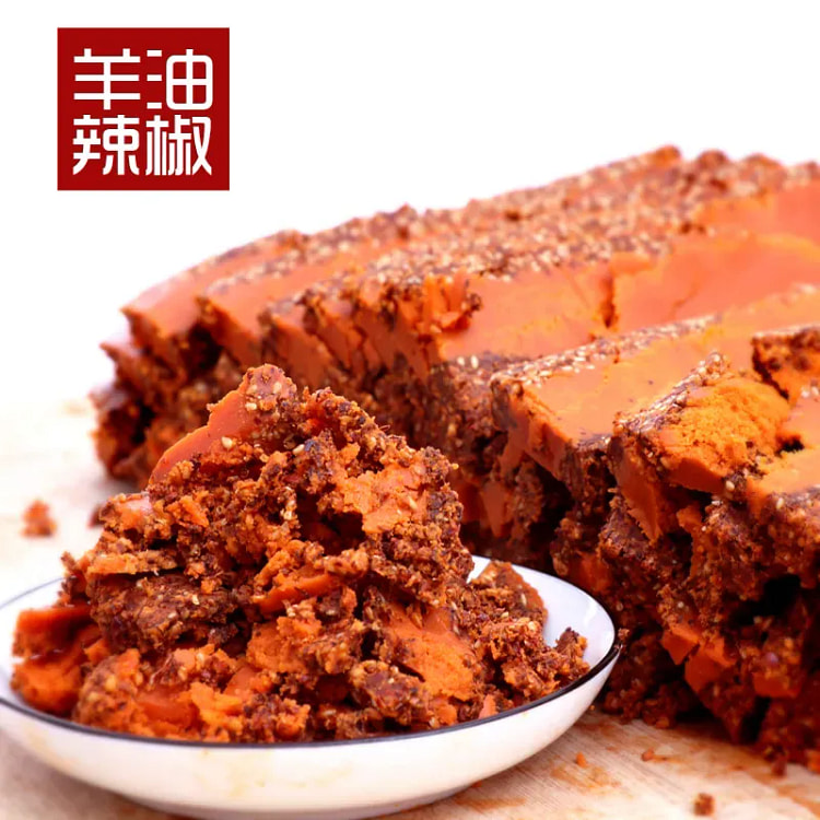 Sheep fat chili oil is slightly spicy