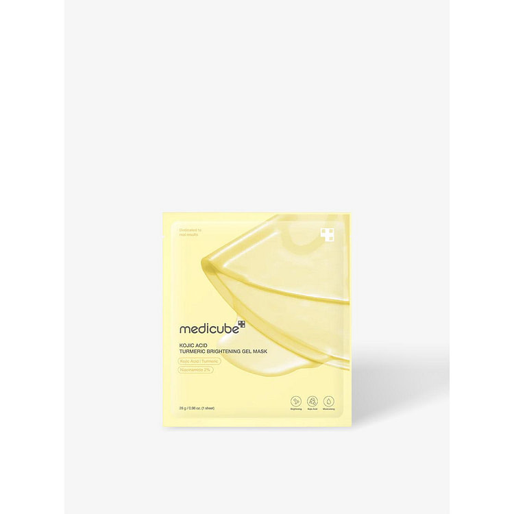 Kojic Acid Turmeric Brightening Gel Mask 4pk 1 each