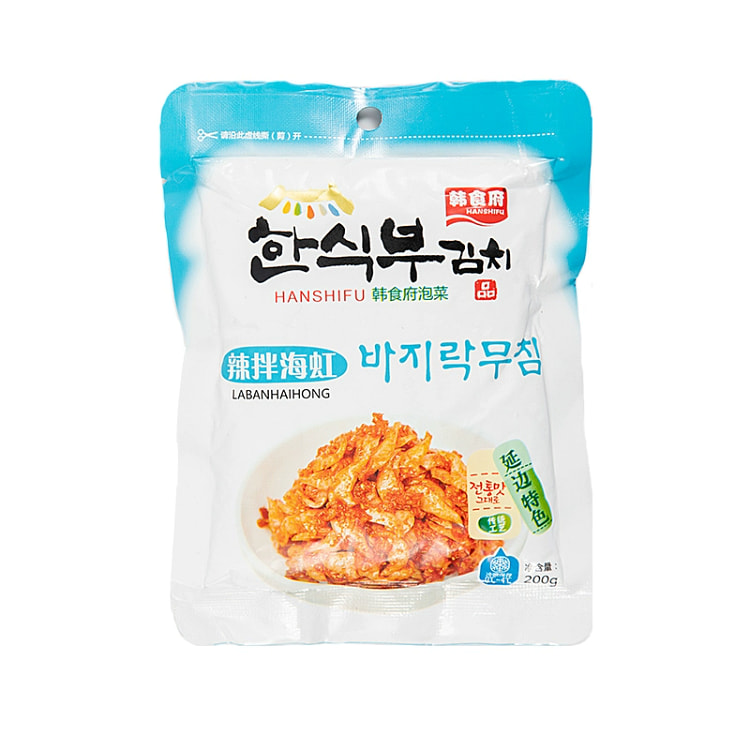 朝鲜族辣拌海虹200g*1袋