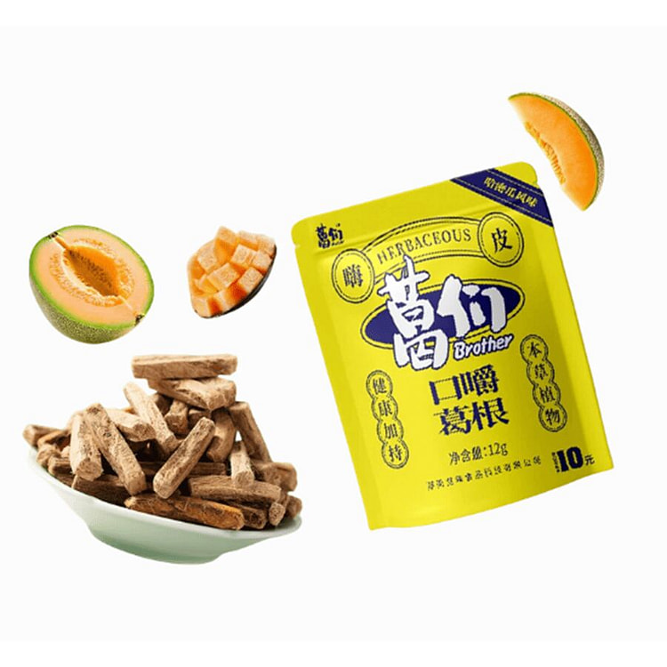 葛们  口嚼葛根哈密瓜味  12g*1袋 12 克