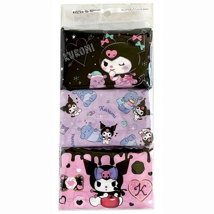 HAYASHI x Sanrio 库洛米 可水冲便携印花手帕纸（3种设计） 6包/组