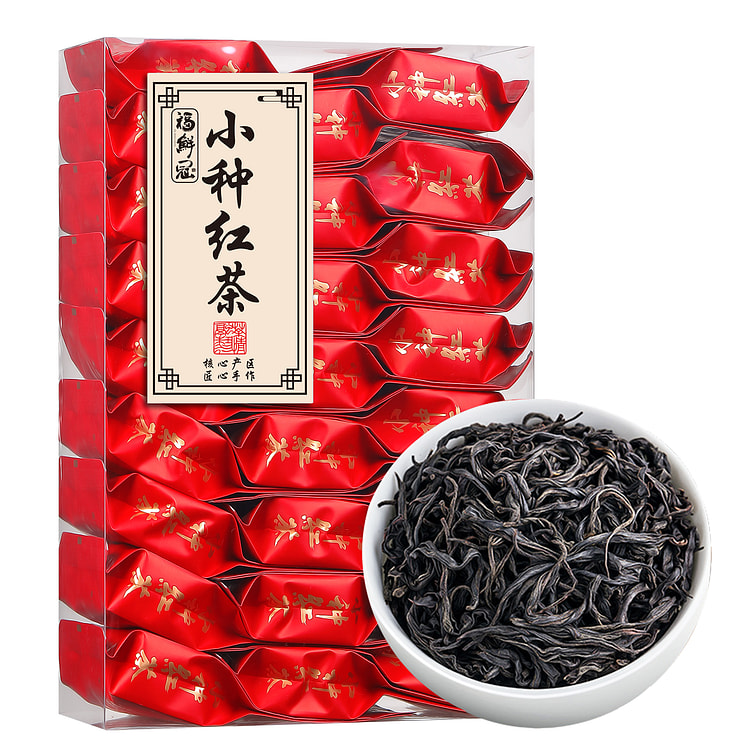 福鲜冠正宗小种红茶浓香型养胃125g*1盒