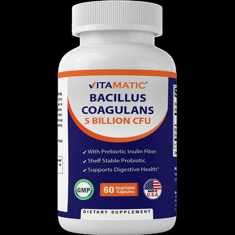 Bacillus Coagulans 5 Billion CFU | 60 Capsules
