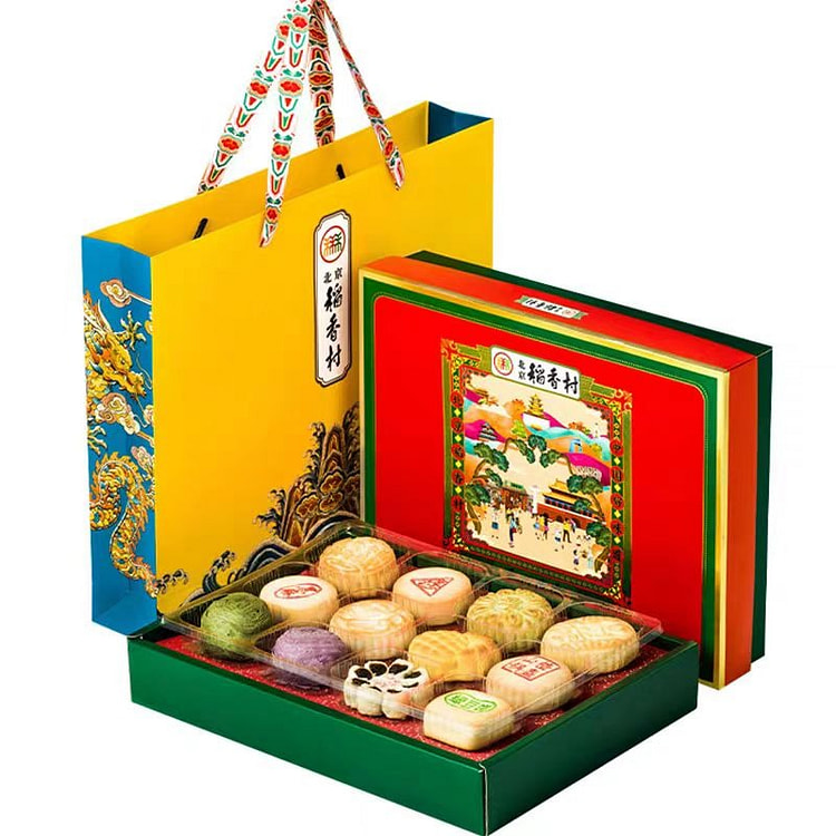 三禾北京稻香村 四季平安糕点礼盒 530g*1盒