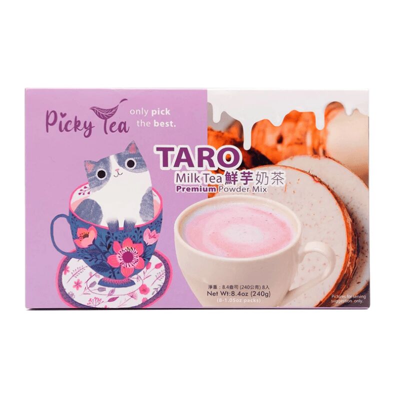 Get Picky Tea Taro Milk Tea Powder Mix 240 g Delivered | Weee! Asian Market