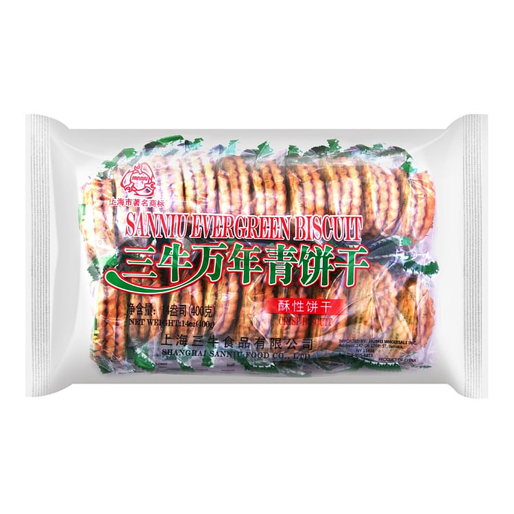 Shanghai Evergreen Biscuits 400g
