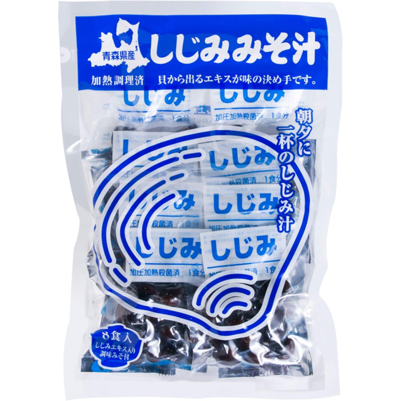 Yamato clam soup from Aomori prefecture 8 servings 1 箱