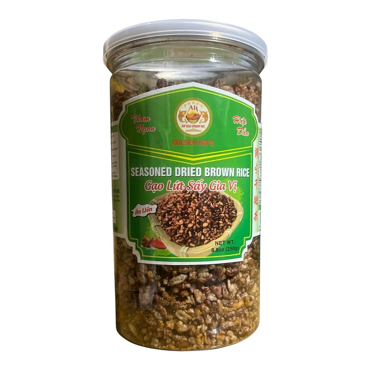 Crispy Brown Rice Snack  Seasoned Flavor 250gr