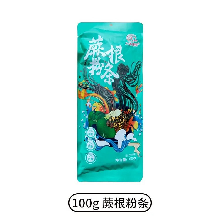 Jishuyuan 0-Fat Fern Root Powder 1 Bag 100 g