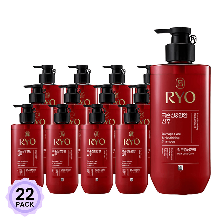 Ryo呂極損傷ケアシャンプー 480 ml(ミリリットル)*22 パック