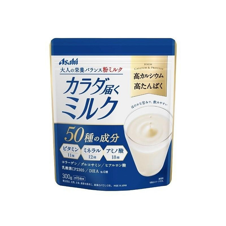 朝日 高钙 高蛋白 成人奶粉 300g