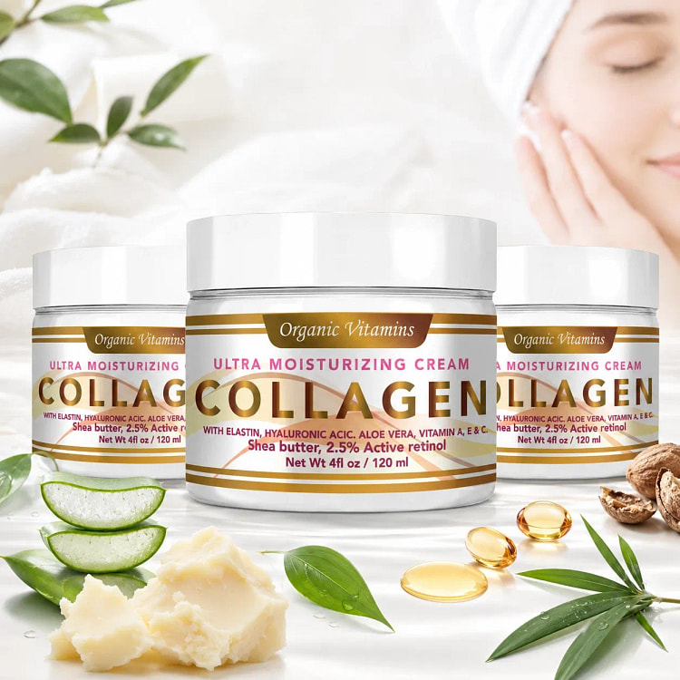 COLLAGEN & ELASTIN SKIN CREAM Firming Face Care An 1 box