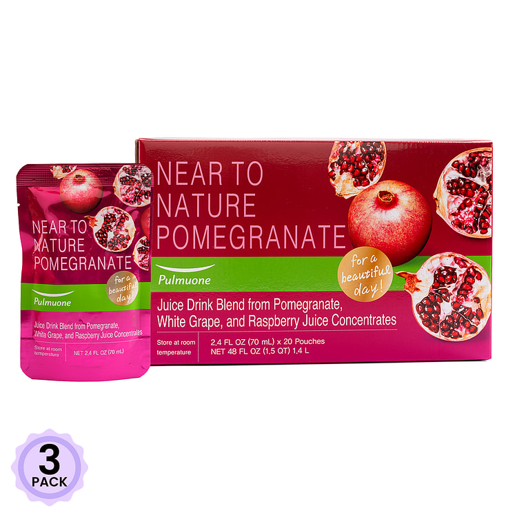PULMUONE Near to Nature Pomegranate 20ea 48 oz*3 pack