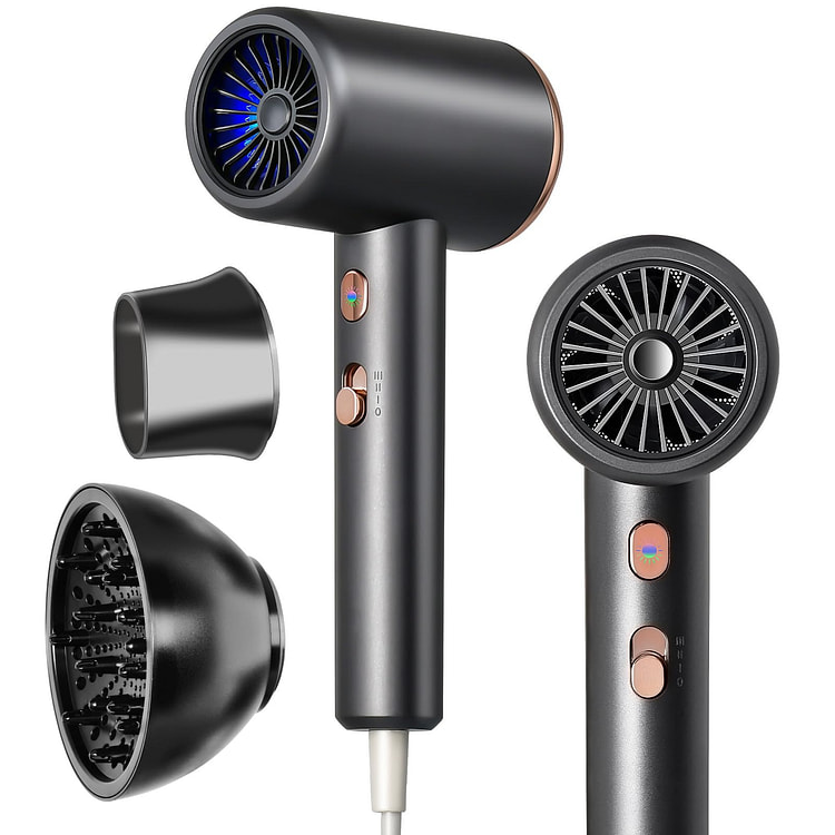 带喷嘴和扩散器的吹风机 3 档 1 份