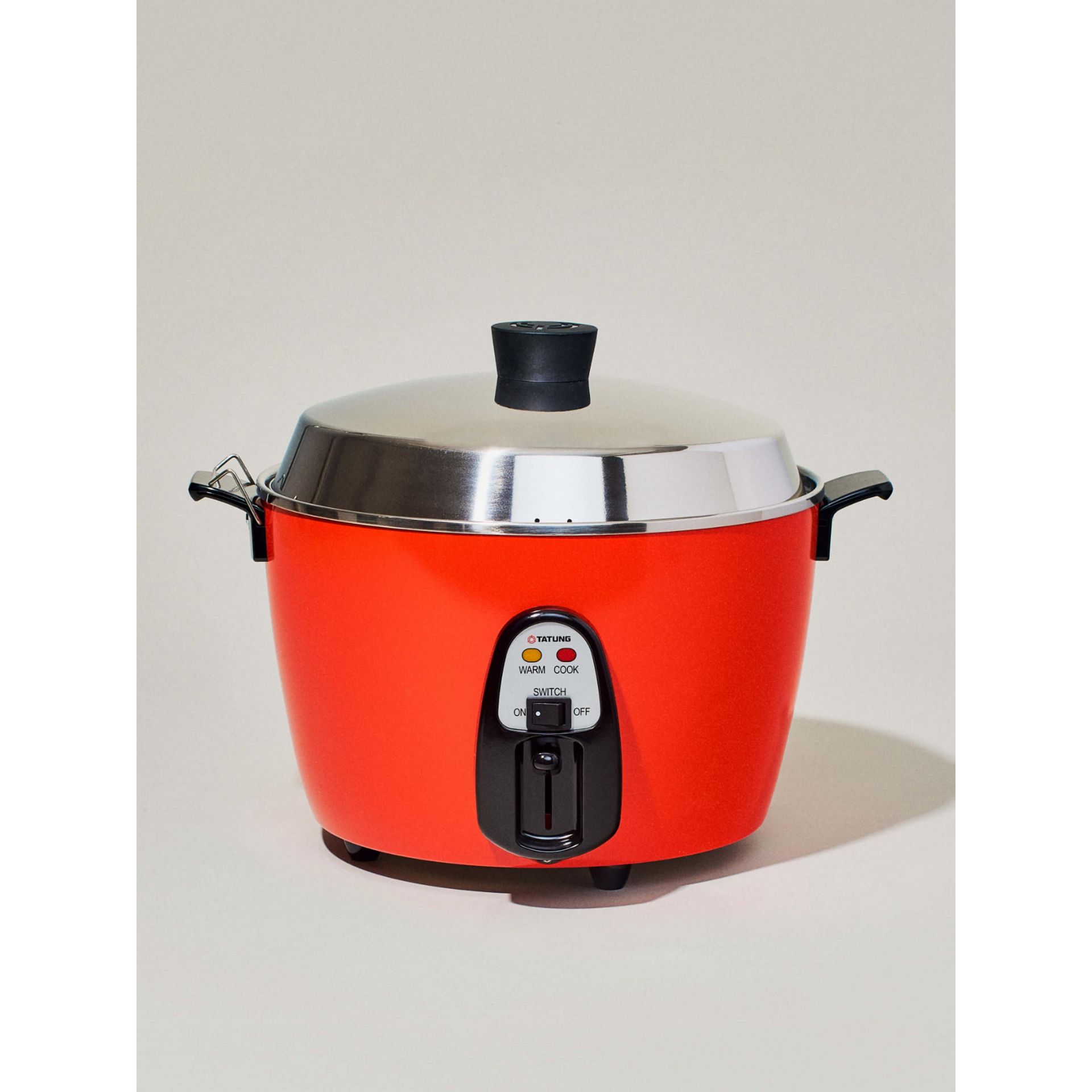 Get Tatung 11-Cup Stainless Steel Rice Cooker and Steamer, Red