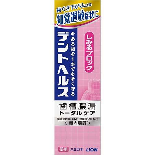LION Dent Health Medicated Toothpaste Stinging Block 85g