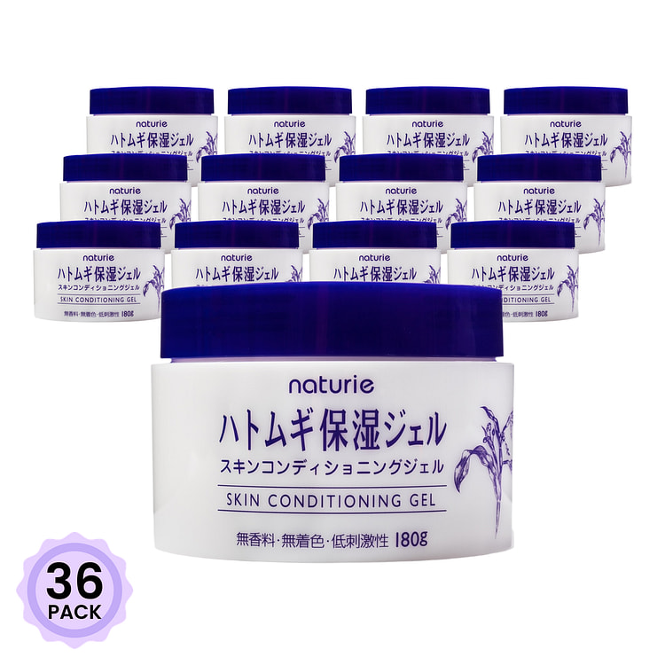 Naturie 나츄리에 하또무기 율무 스킨컨디셔닝 젤 180 그램*36 팩