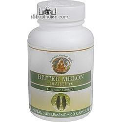 Karela / Bitter Melon – Glycemic & Diabetes Control (Sandhu’s Ayurveda) – 60 capsules 60 count