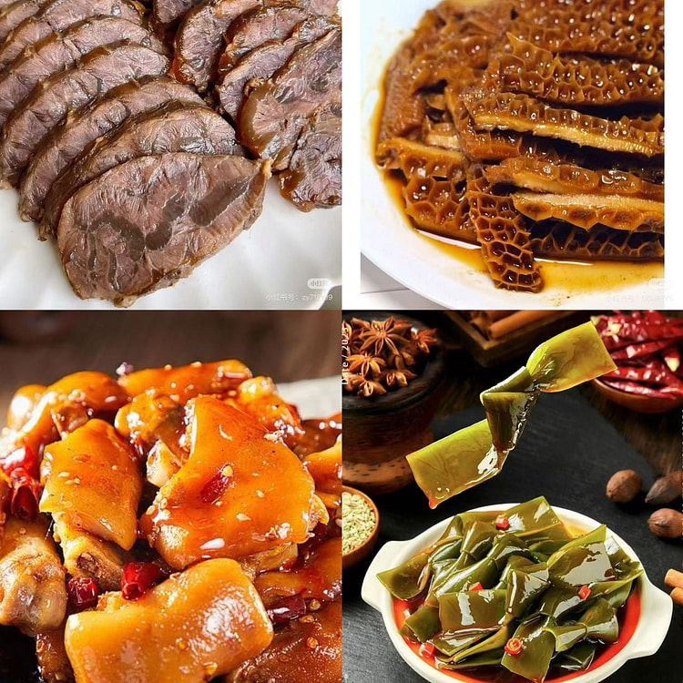 新年卤味套餐（牛肉/牛肚/麻辣猪脚/海带）