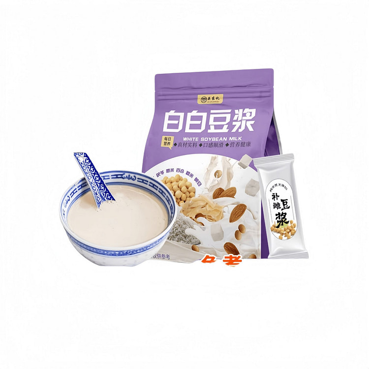 中药食养豆浆粉白白豆浆无糖独立小包装200g*1袋 200 克