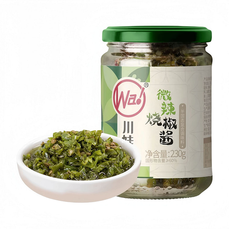 川娃子 【微辣】烧椒酱230g*1瓶 230 克