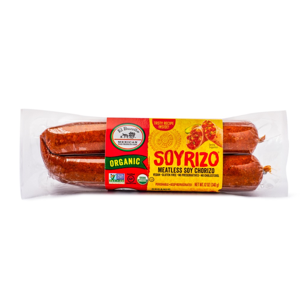 Get El Burrito Organic Soyrizo Meatless Chorizo Delivered Weee! Asian