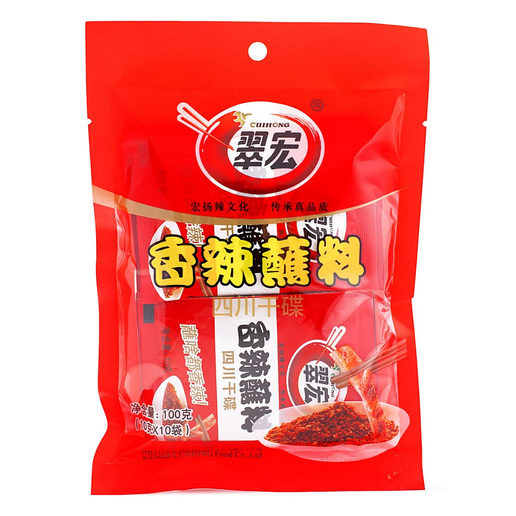 翠宏 香辣蘸料 10包 100 克