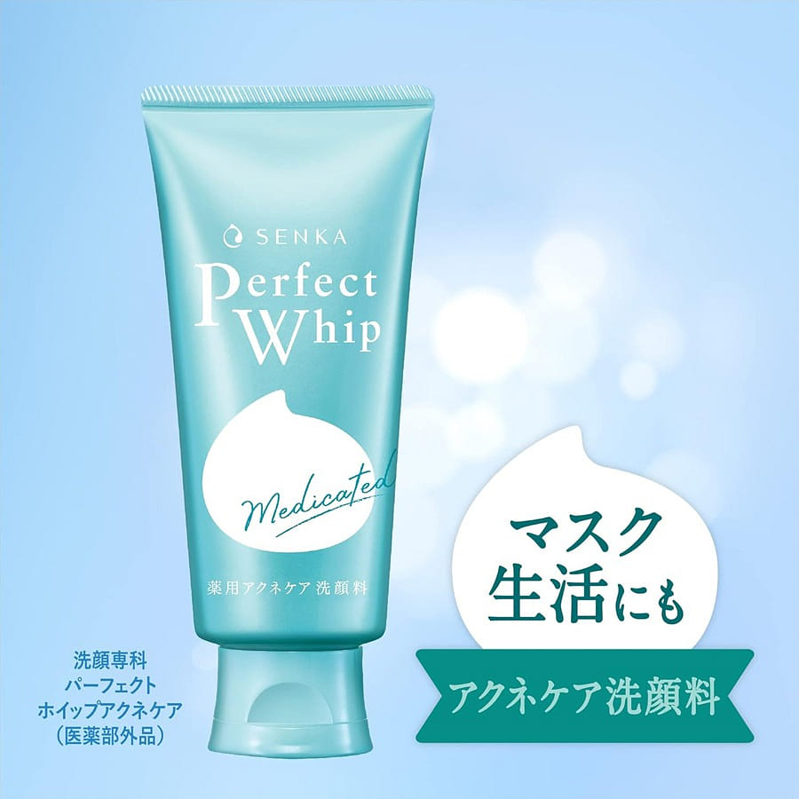 Senka Perfect Whip Acne Care Facial Cleanser 120 g