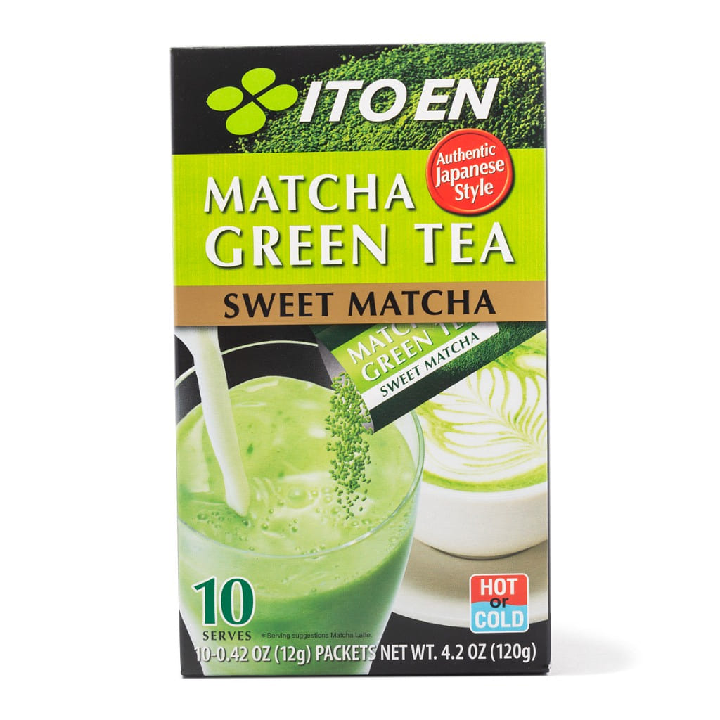 Itoen Matcha Green Tea Sweet Powder 0.42 oz*10 pack*6 case