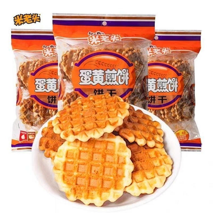 Old Man Rice Egg Yolk Pancake 150g*1 1 pack