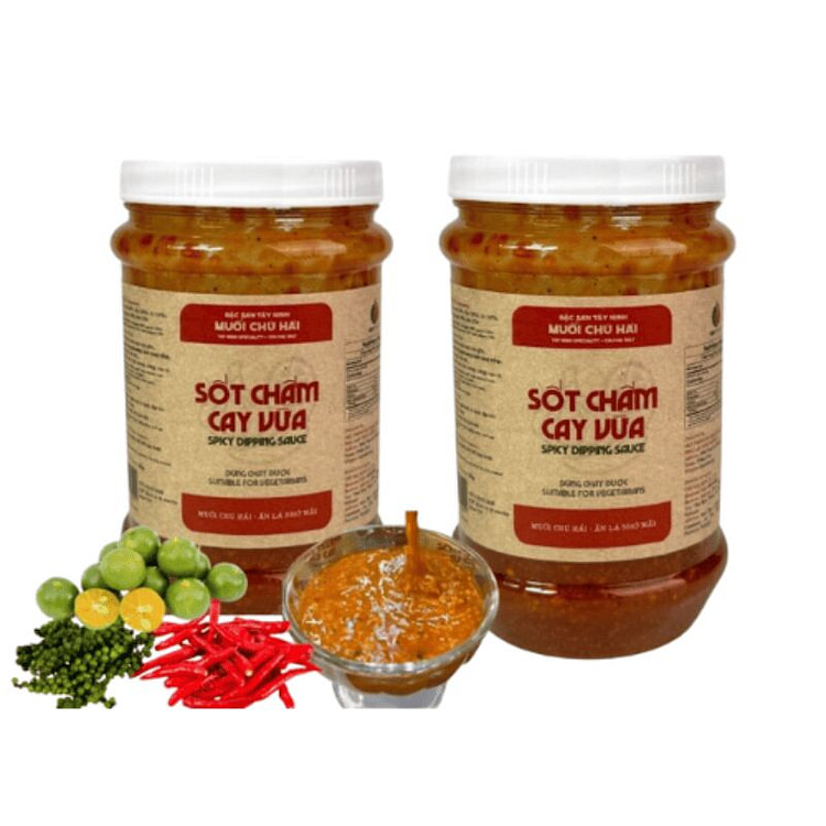 [Chu Hai] Medium Spicy Dipping Hot Sauce 2 Box