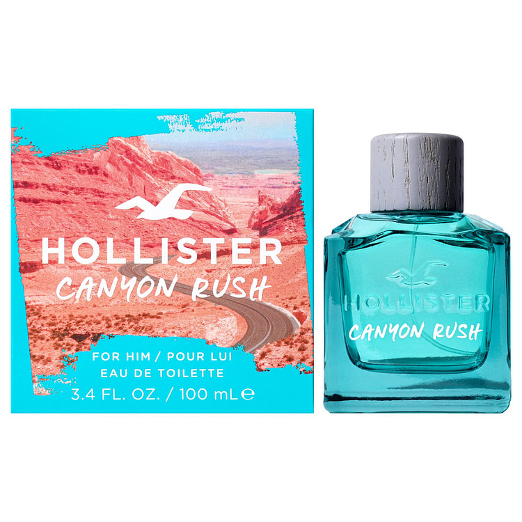 Canyon Rush by Hollister for Men - 3.4 oz 3.4 oz