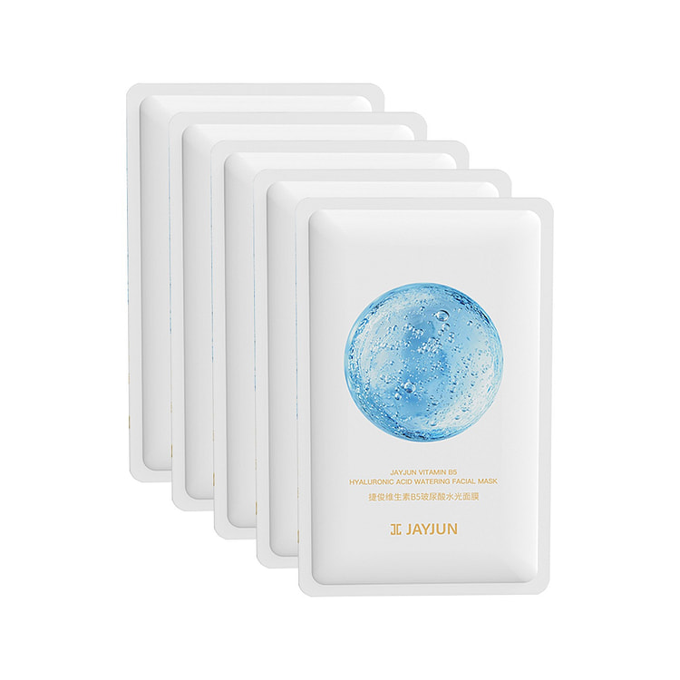 JAYJUN Vitamin B5 & Hyaluronic Acid Mask 5pcs 1 each