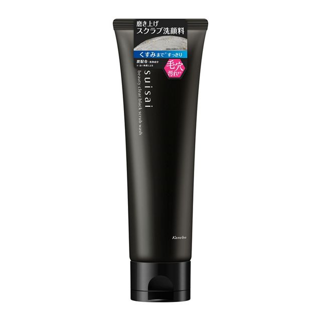 Kanebo Suisai Beauty Clear Black Scrub Wash 130g 1 each