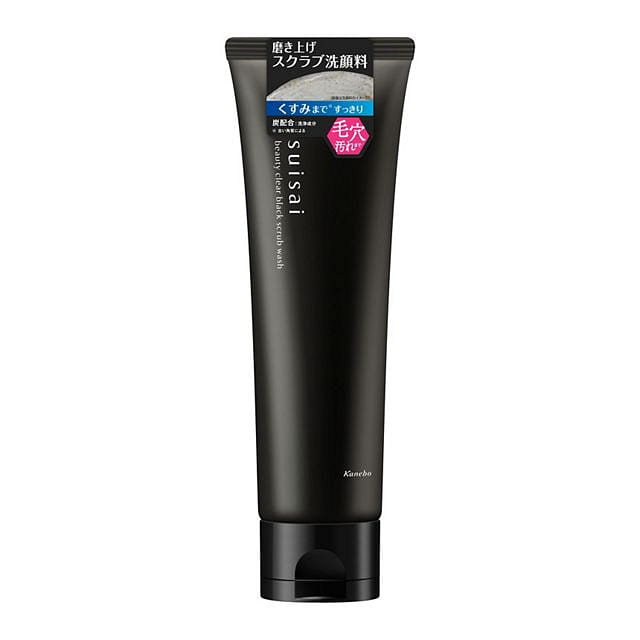 Kanebo Suisai Beauty Clear Black Scrub Wash 130g 1 each