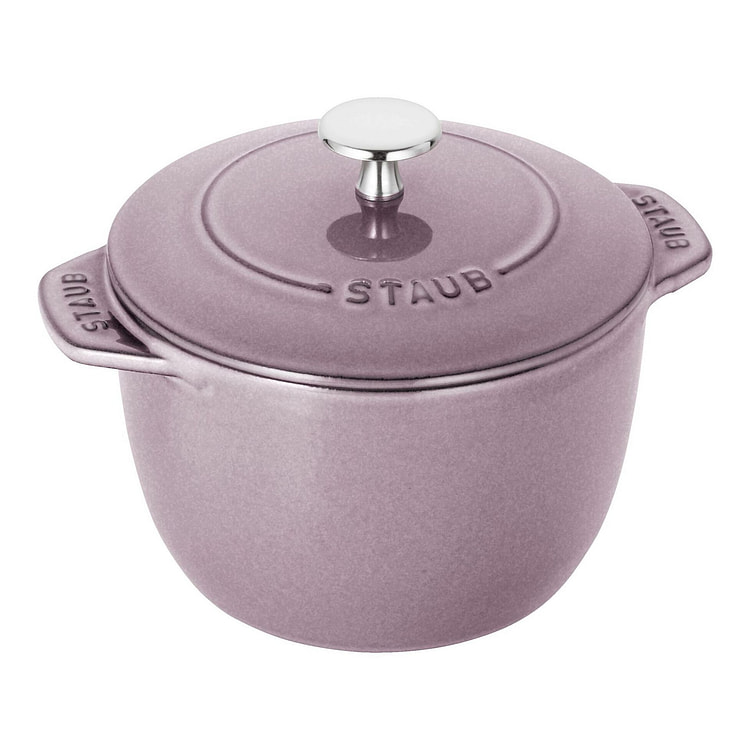 STAUB 铸铁 1.5 夸脱小型法式烤箱 淡紫色