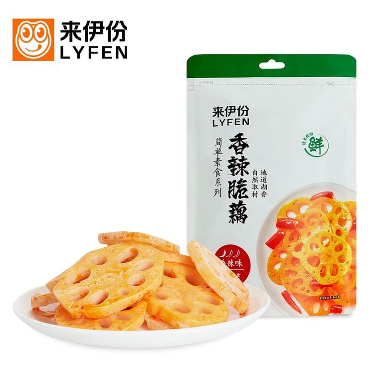 Laiyifen Spicy Crunchy Lotus Root Slices 150g 150 g