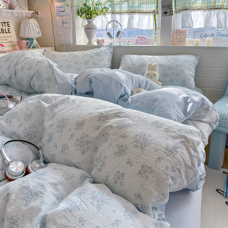 母婴纯棉双层纱四件套200x230 1 盒