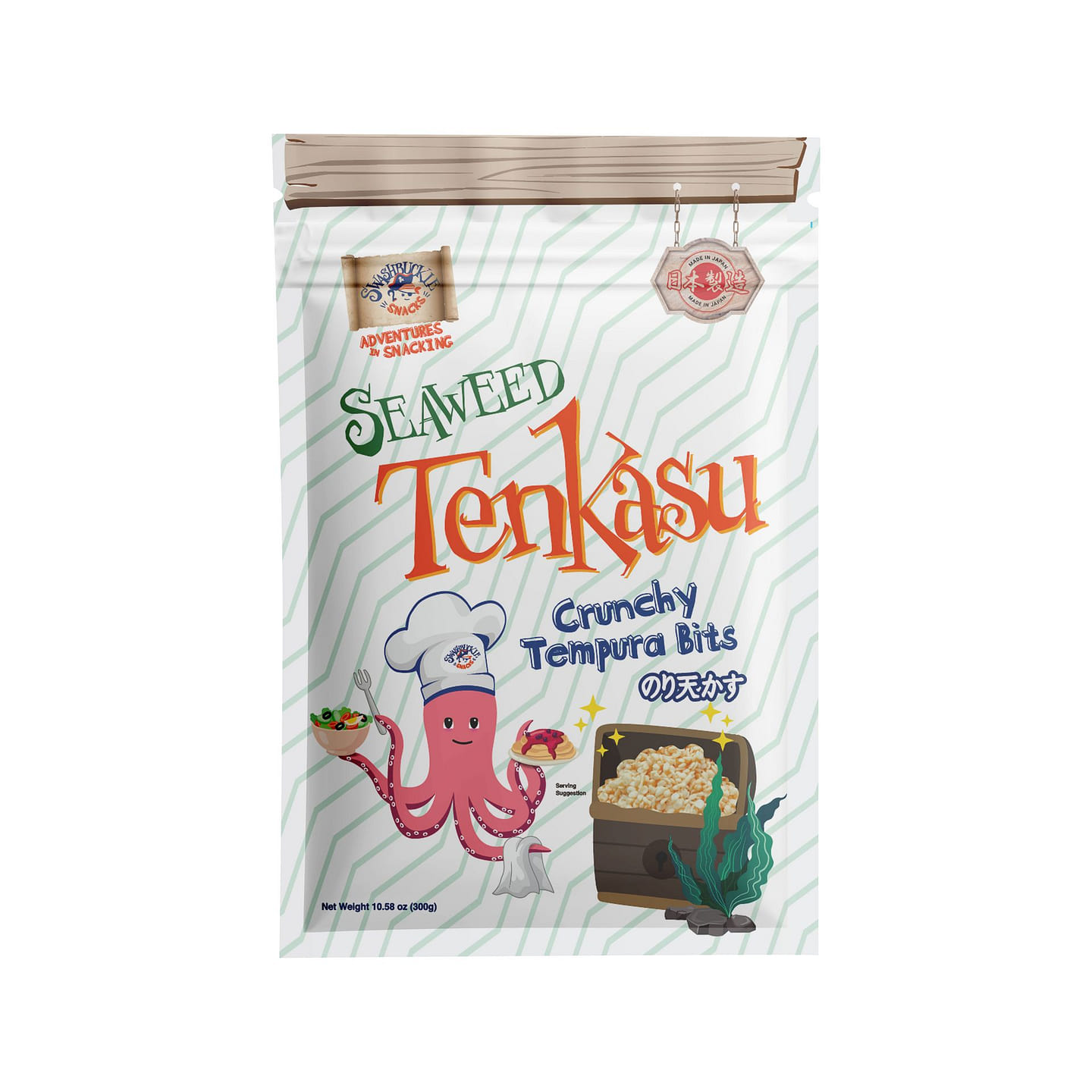 Seaweed Tenkasu Tempura Bits 300g 10.58 온스
