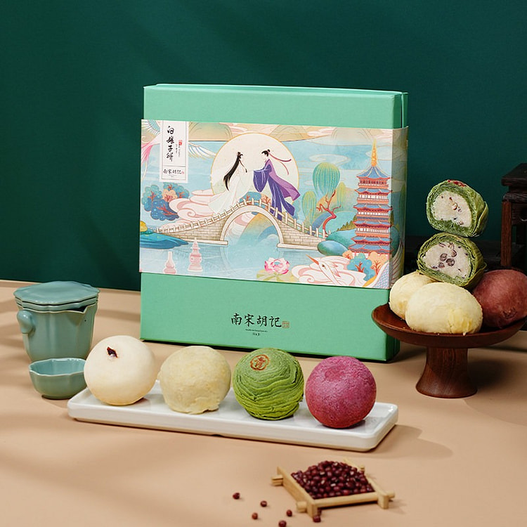 南宋胡记 白娘子饼9枚/盒 540 克