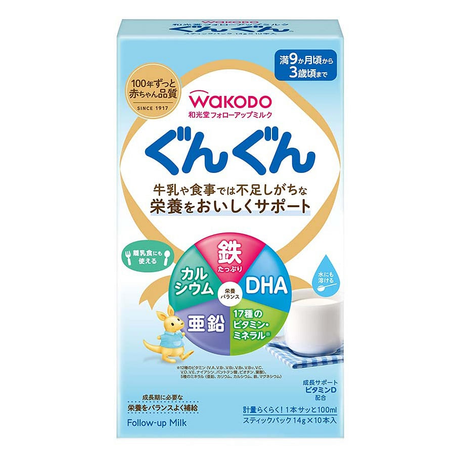 JAPAN Follow-up Milkgungun Stick Pack 14g*10bags/ 1 box