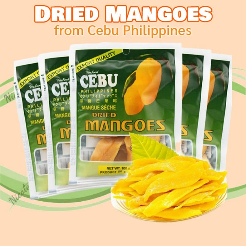 Cebu Dried Mangoes Made in the Philippines 100g 100 g