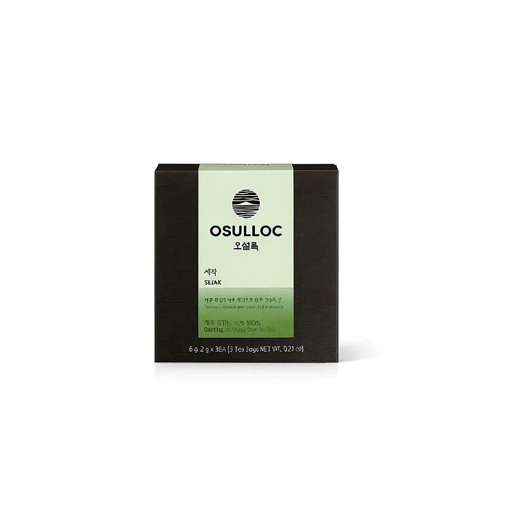 OSULLOC SEJAK Jeju Early Spring Green Tea 1 each