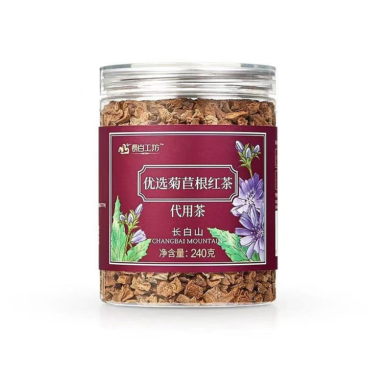 【长白山工坊】菊苣根红茶 1罐