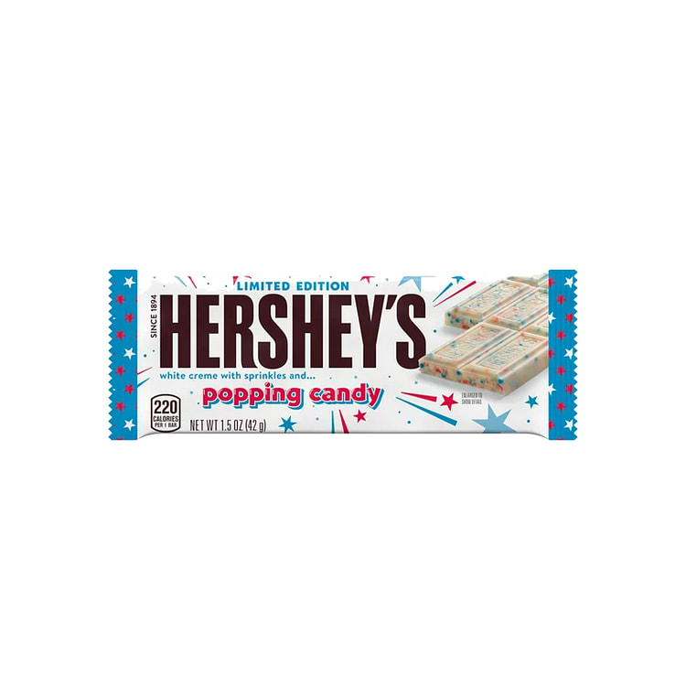 Hershey's White Creme with Sprinkles & Popping Candy (Limited)(US) 