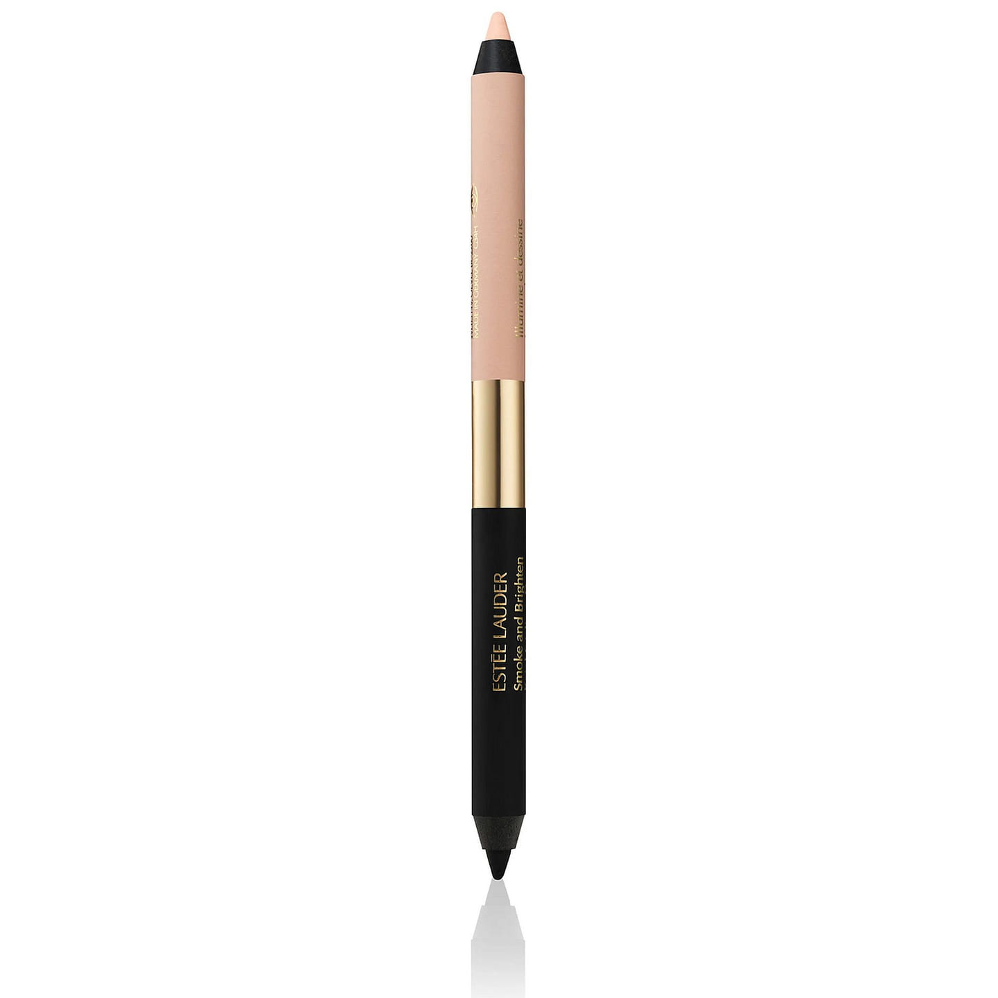 Estee Lauder Smoke and Brighten Kajal Eyeliner Duo – 04 Noir/Cream 1 count